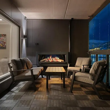 דירה Premium Waterfront Sea And Mountain View *