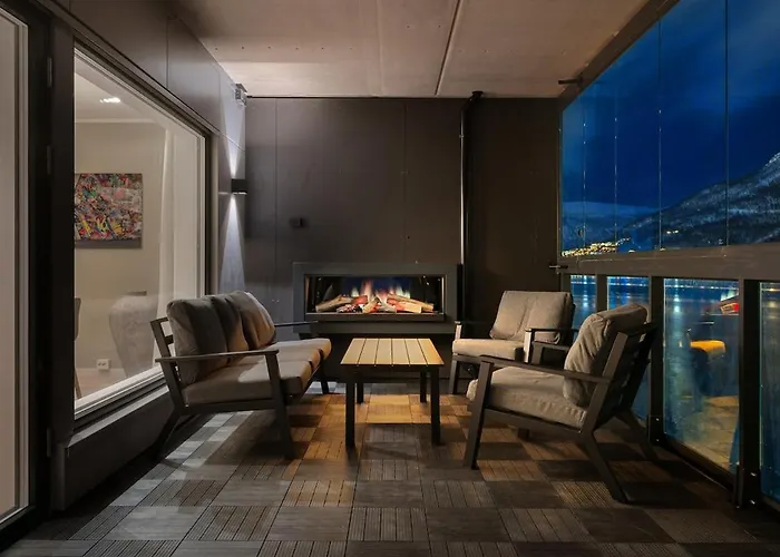 公寓 Premium Waterfront Sea And Mountain View *